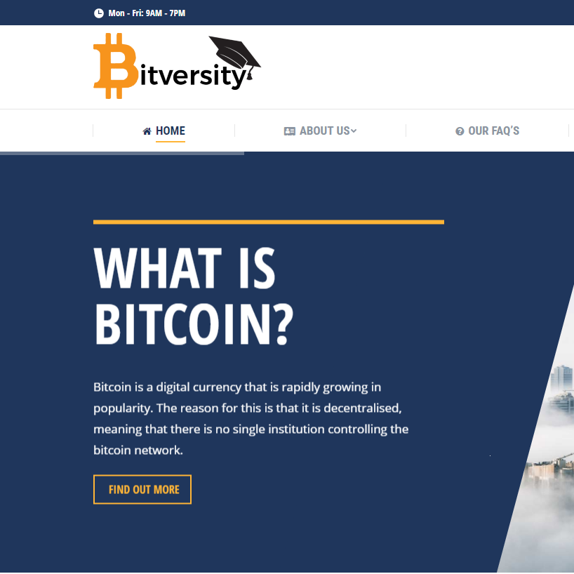 Bitversity Website